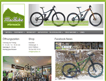 Tablet Screenshot of macbike.ch